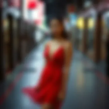 Notable Exploring the Allure of Red See-Through Dresses Notable Exploring the Allure of Red See-Through Dresses