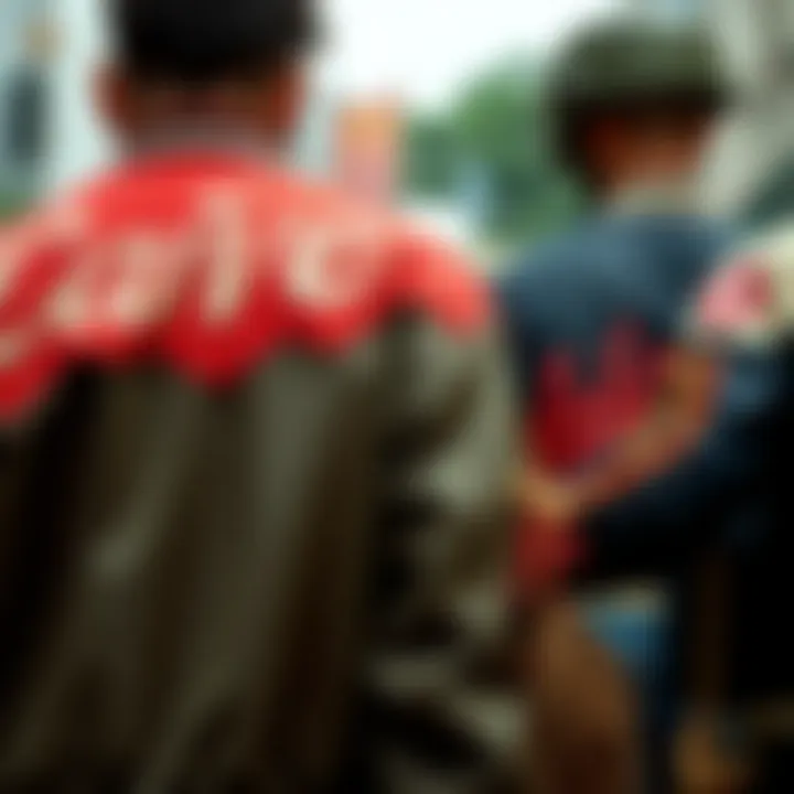 Combination of fabrics and textures in bomber jacket design