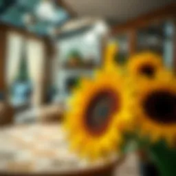 Exploring the Appeal of Sunflower Outdoor Rugs: The 8x10 Option Introduction