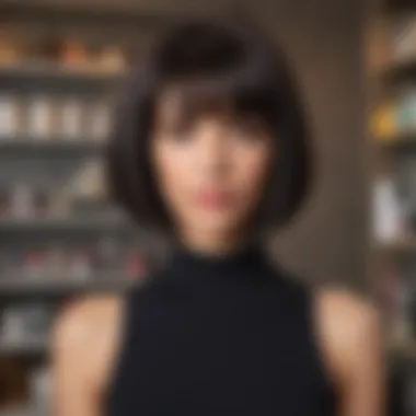 Expert demonstrating wig maintenance techniques for longevity