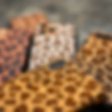 Variety of Cheetah Print Cases Comparison of various cheetah print iPhone 12 Pro Max cases