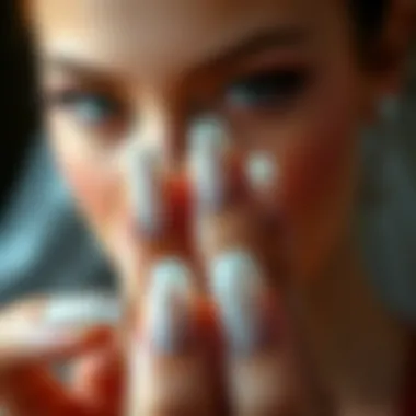 Futuristic trends in nail art represented by innovative waterproof designs