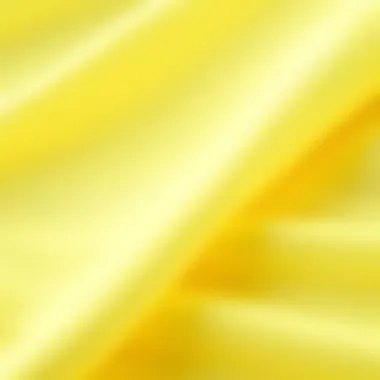 Fabric Texture of Lemon Pajamas Close-up of the fabric texture used in lemon pajama sets.