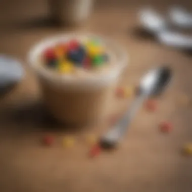 Creative Uses of Oatmeal Cups in Dining Reusable oatmeal cup with colorful toppings and ingredients