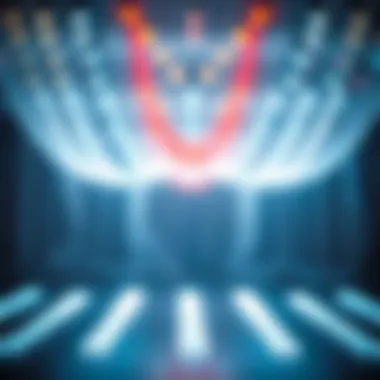 Detailed Look at LED Technology in Curtain Lights Close-up view of LED technology in curtain lights