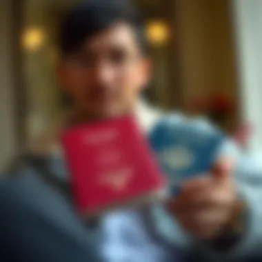 Stylish designs of Mr and Mrs passport covers showcasing personalization options