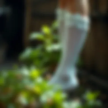Sustainable Materials for Thigh-High Socks Sustainable materials used in the production of thigh-high socks