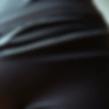 Comfortable Fabric of Tummy Control Panties Close-up of the fabric texture of tummy control panties emphasizing comfort