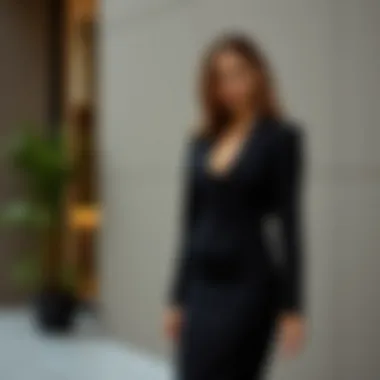 Formal Two-Piece Styling Elegant two-piece outfit styled for a formal event