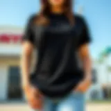 Stylish 4X t-shirt collection showcasing diversity in fashion