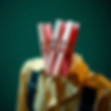 Extra large clothespins used in a unique fashion accessory