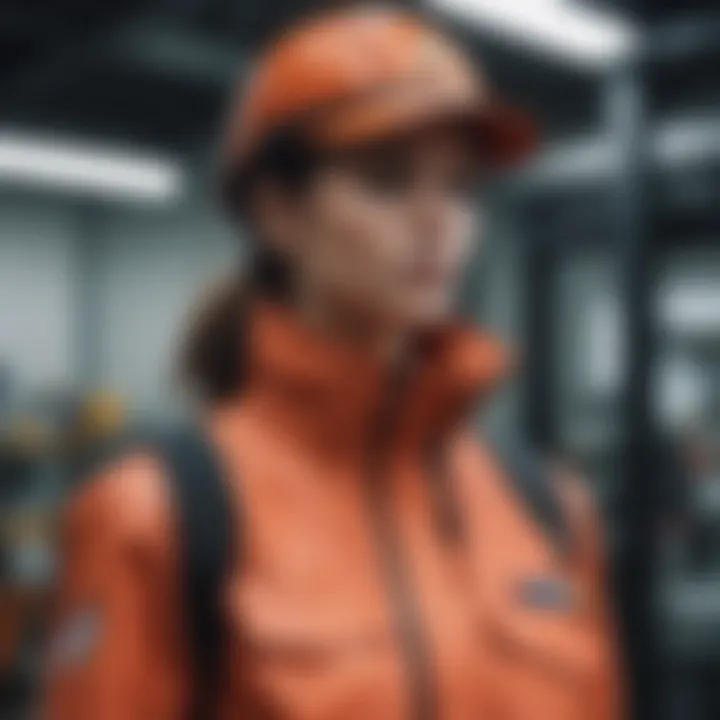 Innovative design elements in contemporary workwear