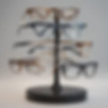 Variety of Glasses Holders Diverse designs of neck-worn glasses holders displayed