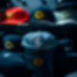 Stylish cap organizer showcasing various designs