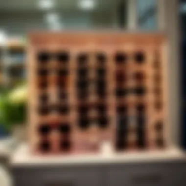 Elegant Sunglass Storage Display Stylish sunglass storage display featuring elegant design.