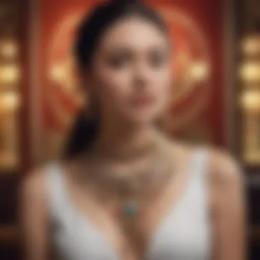 Cultural Backdrop of the Love You Necklace Visual display of the Love You necklace with a backdrop of different cultures