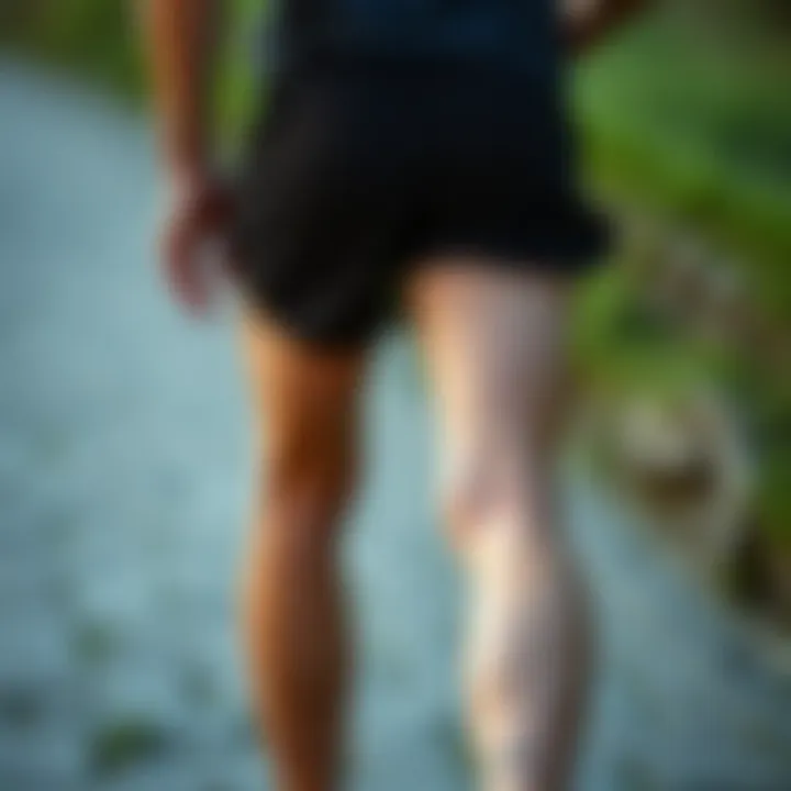 Innovative anti-chafing technology in running shorts