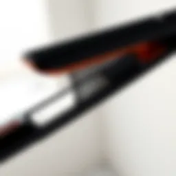 Innovative flat iron with built-in combs