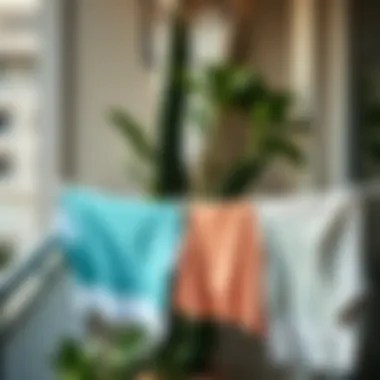 Diverse Materials for Balcony Dryers A selection of balcony clothes dryers showcasing different materials