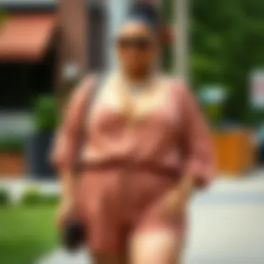 Accessorizing Plus Size Rompers Stylish way to accessorize plus size rompers