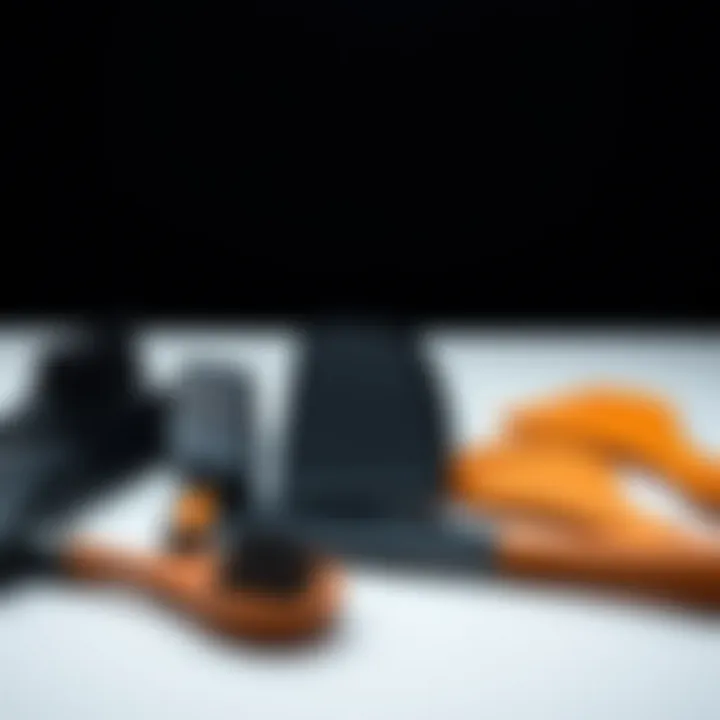 Essential Hair Care Tools A neatly arranged collection of hair care tools including heat-resistant rat tail combs, highlighting the importance of quality in hair accessories.