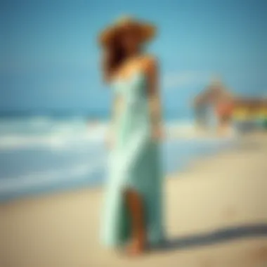 Beach Ready: The Versatility of a Maxi Dress Stylish maxi dress for beach events