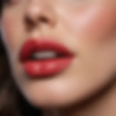 Vibrant SheGlam Take a Hint Lip Tint Close-up of SheGlam Take a Hint lip tint with vibrant colors
