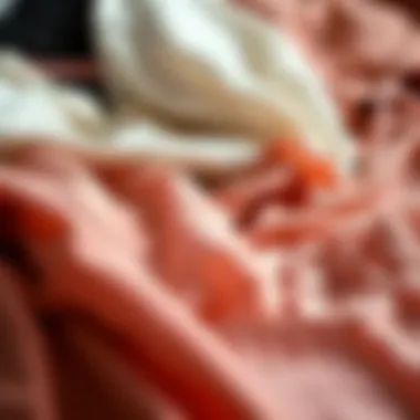 Textures of Confidence Variety of fabrics showcasing texture and comfort