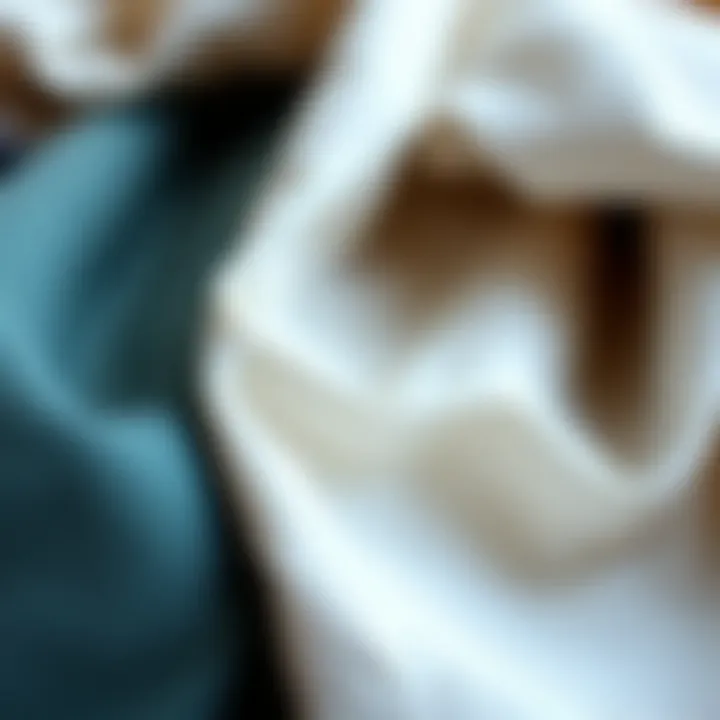 Close-up view of eco-friendly materials used in canvas bags