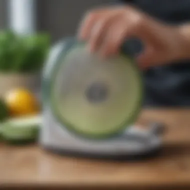 Innovative Spiral Slicer Features Close-up of a spiral slicer demonstrating its design and functionality