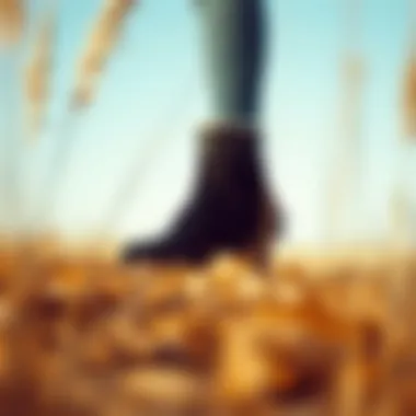 Sustainable Materials for Modern Boots Sustainable materials used in crafting modern black fringe boots