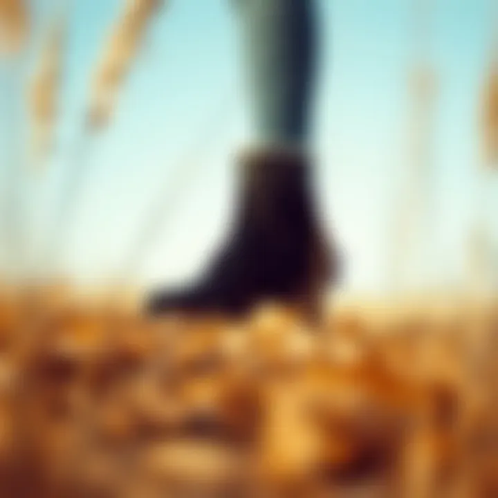 Sustainable Materials for Modern Boots Sustainable materials used in crafting modern black fringe boots