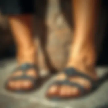 Sustainable Materials for Black Sparkly Sandals Sustainable materials used in the making of black sparkly sandals