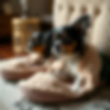 Luxurious Materials in Dog Slippers Luxurious materials used in dog slippers