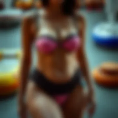 Care Tips for Longevity of Bikinis Stylish presentation of care instructions for maintaining the longevity of trimmer bikinis.