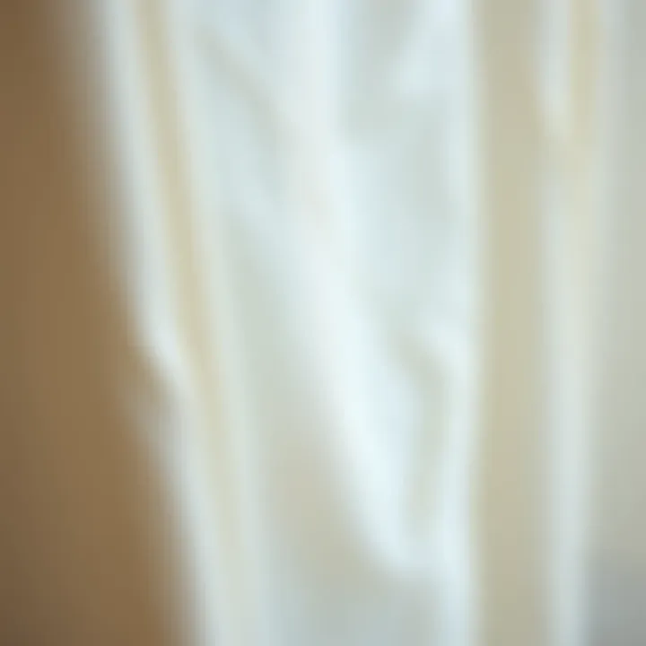 Texture Matters: The Softness of Linen Fabric Close-up of soft linen fabric showcasing its texture