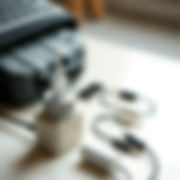 Innovative Cord Management Tools Innovative cord management tools displayed on a surface