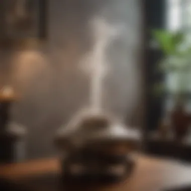 Creating Serenity with Backflow Incense Burners A serene indoor environment enhanced by an extra large backflow incense burner.