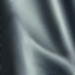 A close-up of intricately woven mesh fabric showcasing its texture and breathability.