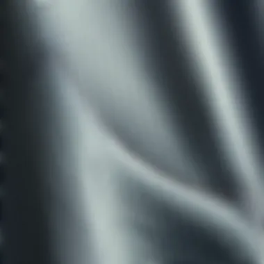 Textural Elegance of Mesh Fabric A close-up of intricately woven mesh fabric showcasing its texture and breathability.