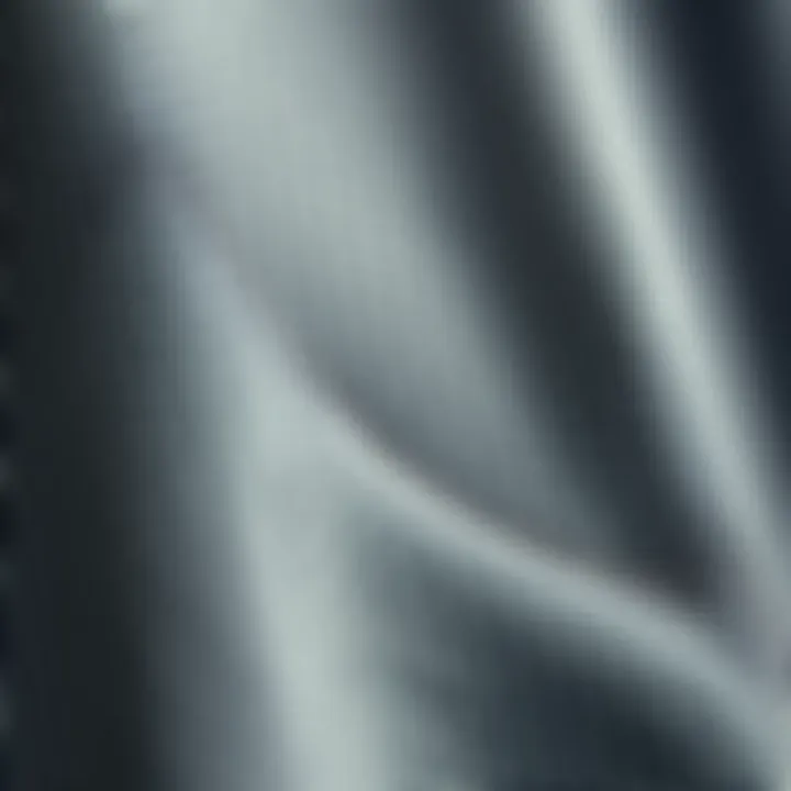 Textural Elegance of Mesh Fabric A close-up of intricately woven mesh fabric showcasing its texture and breathability.