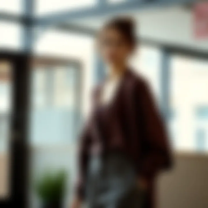 Versatility of the Elegant Cardigan in Outfits A beautifully styled outfit featuring a cardigan in a modern setting