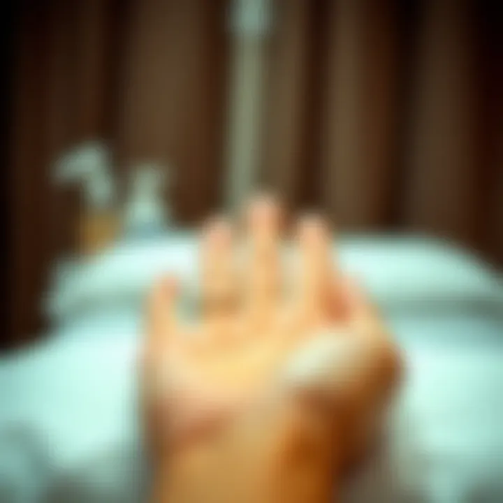 Hygiene Aspects of Manicure Pillows Highlighting the hygiene aspects of manicure pillows