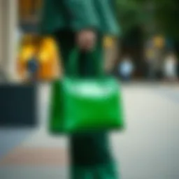 The Evolution and Significance of the Green Bag for Women Introduction