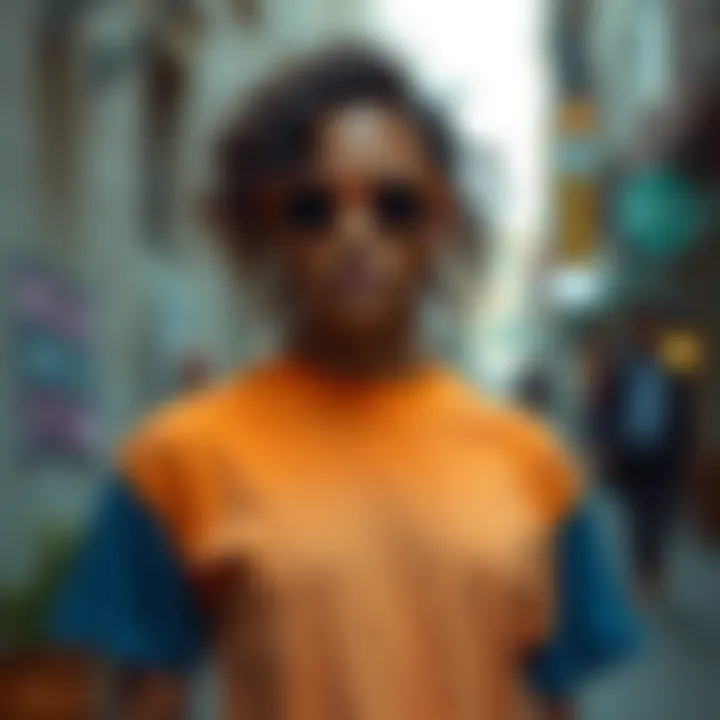 Artistic Representation of Color Psychology in Fashion An artistic representation of color psychology in fashion