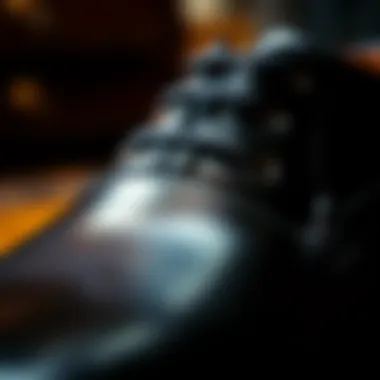 Craftsmanship in Premium Leather Close-up of premium leather showcasing exceptional craftsmanship.