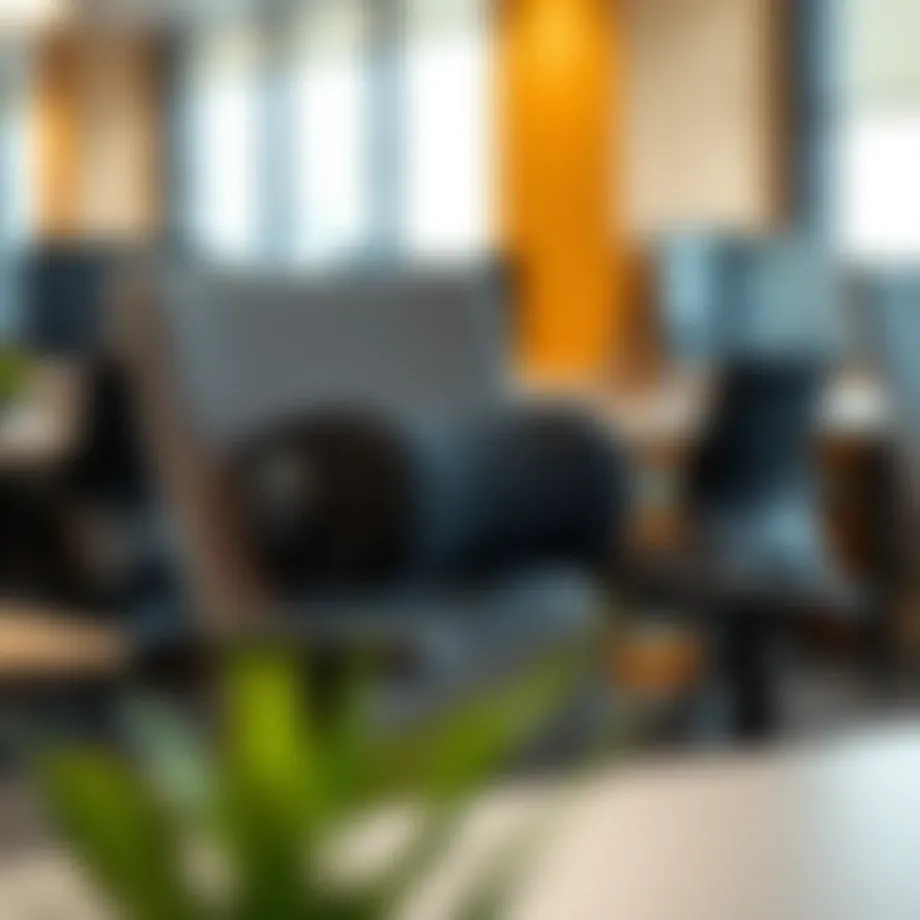 Ergonomically designed lumbar pillow on an office chair