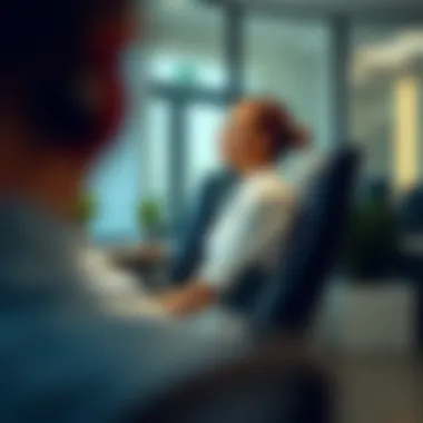 Correct Posture with Lumbar Support Illustration of proper sitting posture with lumbar support