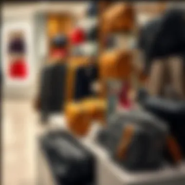 Belt bags displayed in a modern boutique emphasizing their cultural significance