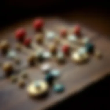 A Glimpse into the Past: Vintage Close Pins Vintage close pins displayed on a wooden surface